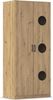 rauch Allrounder, Wäscheschrank, 2-türig, Farbe Eiche Artisan, BxHxT 91x210x54cm Bild 3