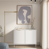 Selsey 'Vena' – Sideboard 2-türig, Weiß, 100 cm Bild 2