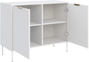Selsey 'Vena' – Sideboard 2-türig, Weiß, 100 cm Bild 4