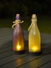 Solar-Leuchte Glasflasche, LED, 4 Farben mit Ein- / Ausschalter, im Bildkarton Bild 3