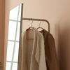 Garderobenspiegel 2-in-1 Saden 165x40x51 cm Sandfarben [en. casa] Bild 2