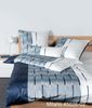 Janine Mako-Satin Bettwäsche Milano 45026-02 Nachtschattenblau Perlblau - 155x200 cm Bild 3