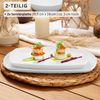 SÄNGER Servierplatten Set Bilgola 2 teilig 19 x 29,5 cm Bild 2