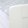 Gästebett Holzbett 90x200 cm mit 2 Matratzen Weiß Tagesbett ausziehbar Jugendbett Ausziehbett Funktionsbett Bild 5