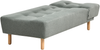 Chaiselongue ALSTEN Stoff Grün Bild 5