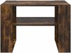 vidaXL Couchtisch Geräucherte Eiche 66 x 49,5 x 45 cm Holzwerkstoff 8000120 Bild 5