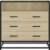 vidaXL Schubladenschrank Sonoma-Eiche 70x41x70 cm Holzwerkstoff 849085 Bild 4