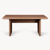 Couchtisch Gäljami 100x55x44 cm Walnussoptik [en. casa] Bild 5