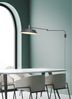 Schwenkbare Wandlampe BOLDER mit Metallschirm Schwarz, Schnurschalter & Stecker Bild 5