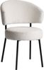 LeGer Home by Lena Gercke Esszimmerstuhl Sölve (Set, 2 St), Boucle Bezugsstoff, Metallgestell, Sitztiefe 48 cm Bild 3