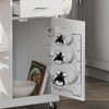 SURFOU Wandregalhalter Topfdeckelhalter Deckelhalter Topfdeckel Pfannendeckel Organizer, Wand-/Türmontierter Küchenschrank Pfannendeckel Topfdeckelhalter 1-tlg, Langlebigkeit, Korrosionsbeständigkeit Bild 4