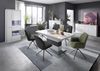 2er Set Stuhl Pemba mit Armlehnen | drehbar | Webstoff | Cappuccino Bild 2