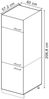 Kühlumbauschrank R-Line Anthrazit Landhaus 60 cm Vicco Bild 3