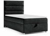 Best for Home Boxspringbett mit Bettkasten Trinity K-4 SINGLE Bonell-Matratze inkl. 7 cm Topper (Einzelbett, Polsterbett mit gepolstertes Kopfteil, Jugendbett, Kinderbett versch. Größen, 70x200 80x200 90x200 100x200 cm), verschiedene Liefermöglichkeite... Bild 5