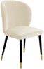 Stuhl Cleo (Farbe: Magic Velvet 2250, Beine: Schwarz / Schwarz + Gold) Bild 2