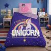 Unicorn Academy Bettwäsche 140 x 200 cm Set mit Kissenbezug 70 x 60 cm Bild 2