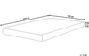 Matratze Gel Foam 160 x 200 x 20 cm ALLURE Bild 2