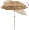 Garten-Sonnenschirm, Terrassenschirm Natur 205 x 205 x 210 cm Bild 5