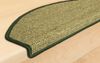 Metzker® Stufenmatte Stufenmatten Sisal New Halbrund Grün 15 Stück, halbrund, Höhe: 6 mm, Naturprodukt Bild 2