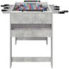 vidaXL Tischfußballtisch Betongrau 125 x 60,5 x 80 cm Holzwerkstoff 858887 Bild 5