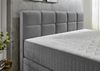 Boxspringbett >TraumZeit< inkl. wendbare 7 Zonen TTFK Matratze & Topper - 180x200 cm anthrazit Bild 4