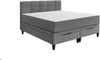 Boxspringbett >TraumZeit< inkl. wendbare 7 Zonen TTFK Matratze & Topper - 180x200 cm anthrazit Bild 5