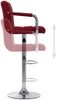 vidaXL Barhocker Weinrot Stoff [283417] Bild 5