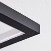 hofstein Deckenleuchte »Palermo« dimmbare Deckenlampe, Metall/Holz/Kunststoff, Schwarz/Natur, 3000 Kelvin, über herkömmlichen Lichtschalter dimmbar, LED, 5700 Lumen Bild 4