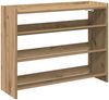 vidaXL Schuhregal Artisan-Eiche 80x25x62 cm Holzwerkstoff 859922 Bild 2