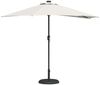 vidaXL Garten-Sonnenschirm Sand 294 x 150 x 224 cm Polyester und Stahl 42003267 Bild 3