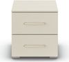 rauch Aditio Box, Nachttisch, 2 Schubladen, mit Softclose-Funktion, Farbe Beige, BxHxT 40x42x42cm Bild 2