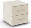 rauch Aditio Box, Nachttisch, 2 Schubladen, mit Softclose-Funktion, Farbe Beige, BxHxT 40x42x42cm Bild 3