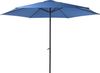 Sonnenschirm CABOGROS Blau Ø 300 cm 6 Streben mit Handkurbel Bild 3
