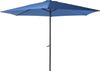Sonnenschirm CABOGROS Blau Ø 300 cm 6 Streben mit Handkurbel Bild 2