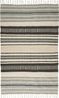 Teppich Läufer Grau Natur gestreift 120x180cm Baumwolle Wolle Ib Laursen 6439-00 Bild 1