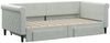 vidaXL Tagesbett Ausziehbar mit Schubladen Hellgrau 90x190 cm Samt 3197832 Bild 3