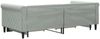 vidaXL Tagesbett Ausziehbar mit Schubladen Hellgrau 90x190 cm Samt 3197832 Bild 5