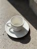 Starbucks Frühstücks-Geschirrset STARBUCKS Espresso Tasse und Unterteller Set weiß Tasse Gravur 89ml Bild 3