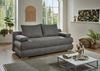 Sun Garden Schlafsofa BORNA, Grau, Stoffbezug, mit Kissen, Bettkasten, Gästebettfunktion, Bonellfederkern, B 195 x H 95 x T 74 cm Bild 1