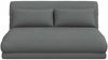 vidaXL Verstellbarer Fußsessel Dunkelgrau Stoff 42028203 Bild 4