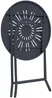 Vente-unique - GUERMANTES Garden dining set Metall Grau - B 45 cm60 cm x H 90 cm73,5 cm x L 41 cm60 cm Bild 5