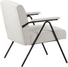 Albatros Designer Vintage Sessel Stanford, hochwertiger Cord Stoff Bezug in Grün, sehr bequeme S-Federn, Relaxsessel Loungesessel für Wohnzimmer, Schlafzimmer oder als Fernsehsessel Bild 3