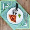 2er Set Bianco Pizzateller Ø30,5cm 2 Personen XL-Teller weiße große Platte Bild 4