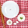 2er Set Bianco Pizzateller Ø30,5cm 2 Personen XL-Teller weiße große Platte Bild 5
