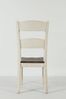 Livin Hill Stuhl Avola Antikes Weiß, brauner Sitz AV1706-401KD Bild 4