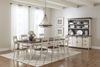 Livin Hill Stuhl Avola Antikes Weiß, brauner Sitz AV1706-401KD Bild 5