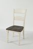 Livin Hill Stuhl Avola Antikes Weiß, brauner Sitz AV1706-401KD Bild 3