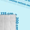 Kassettenbett - Daunen/Federdecke - 135x200cm mit Federkissen 80x80cm Bild 3
