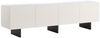 KAWOLA Lowboard LYNN TV-Board 4 Türen lackiert weiß 55 x 40 x 200 cm Bild 3