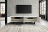 KAWOLA Lowboard LYNN TV-Board 4 Türen lackiert weiß 55 x 40 x 200 cm Bild 4